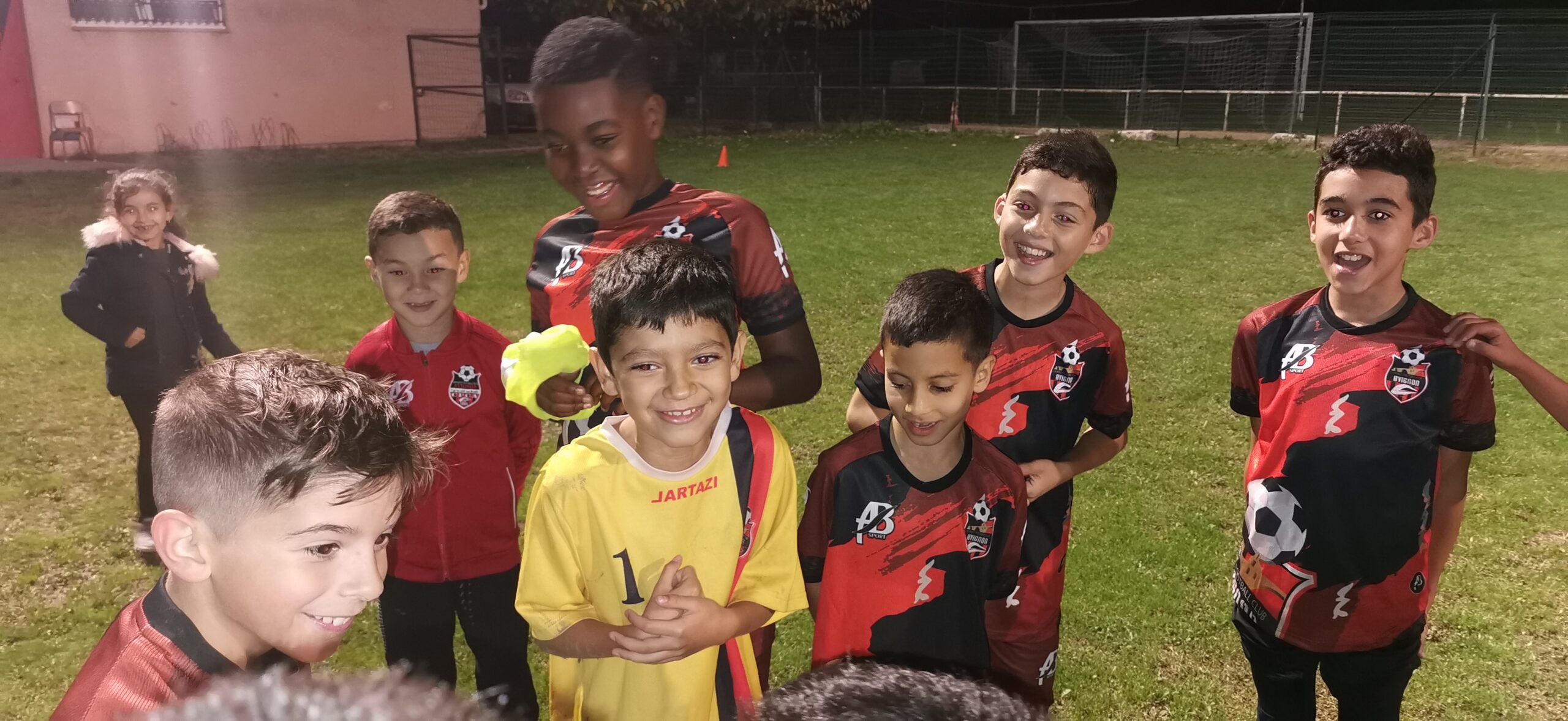 Jeunes joueurs du CFC Avignon