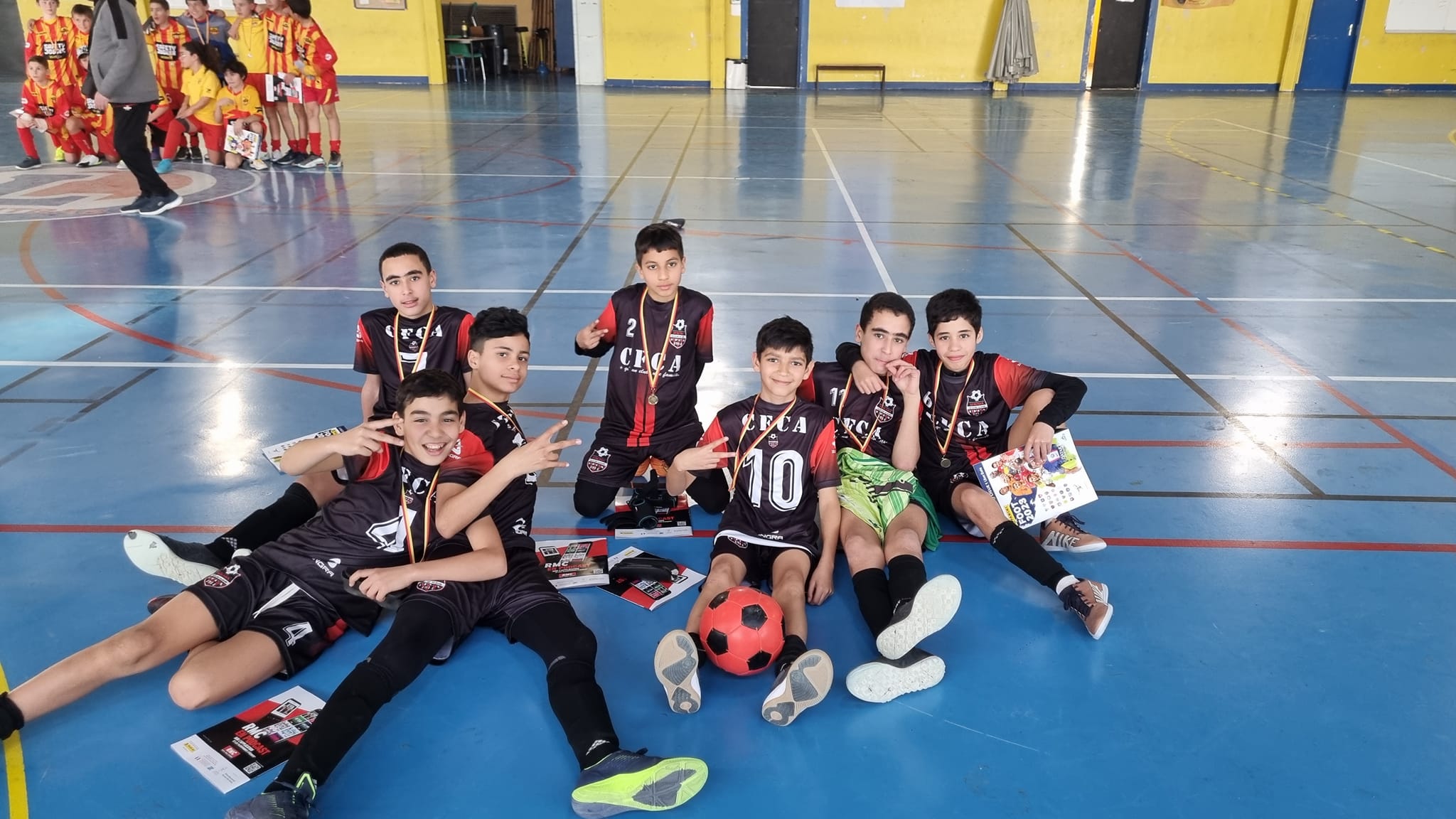 Équipe de jeunes du CFCA
