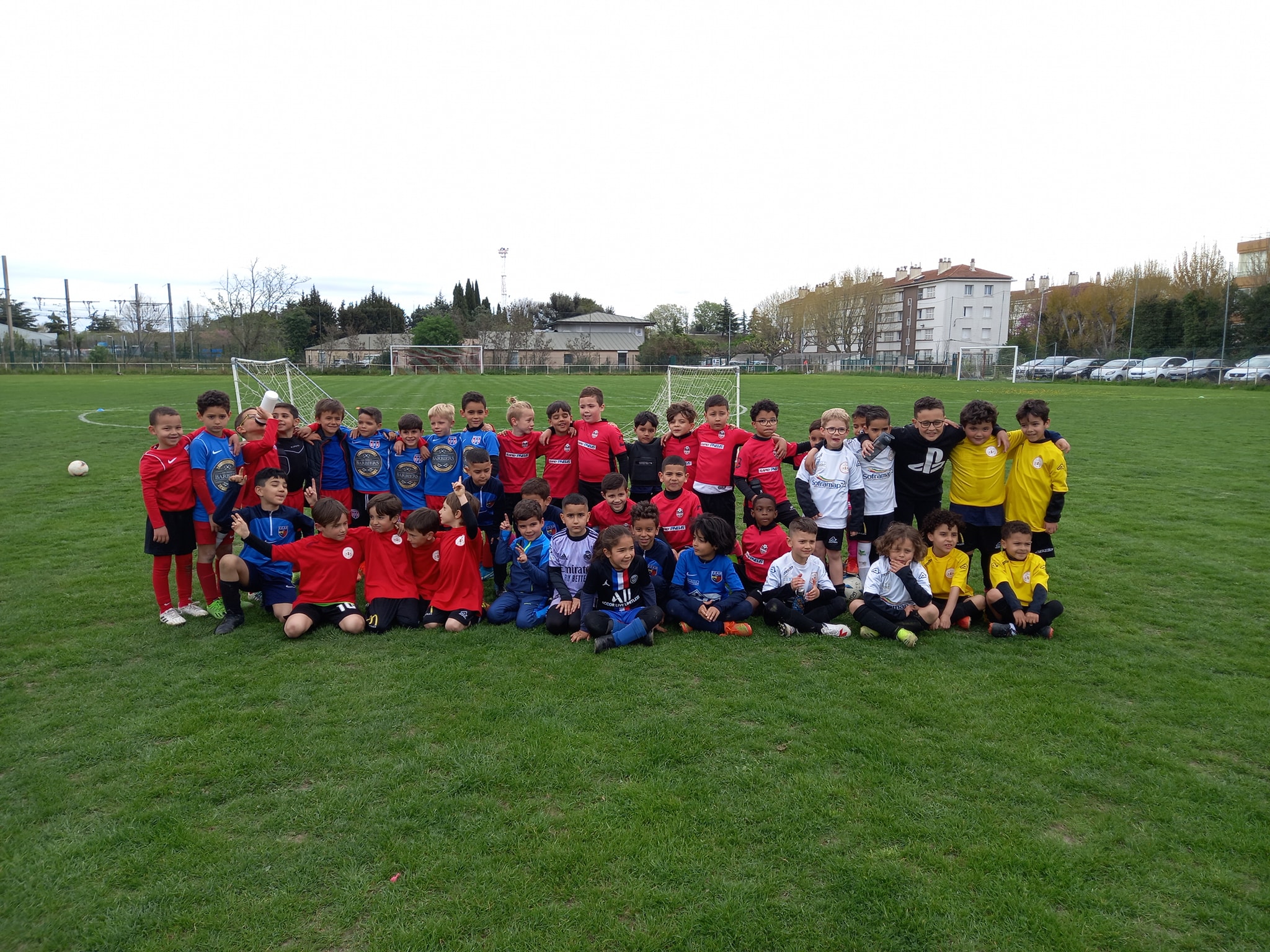 Grand rassemblement des jeunes footballeurs
