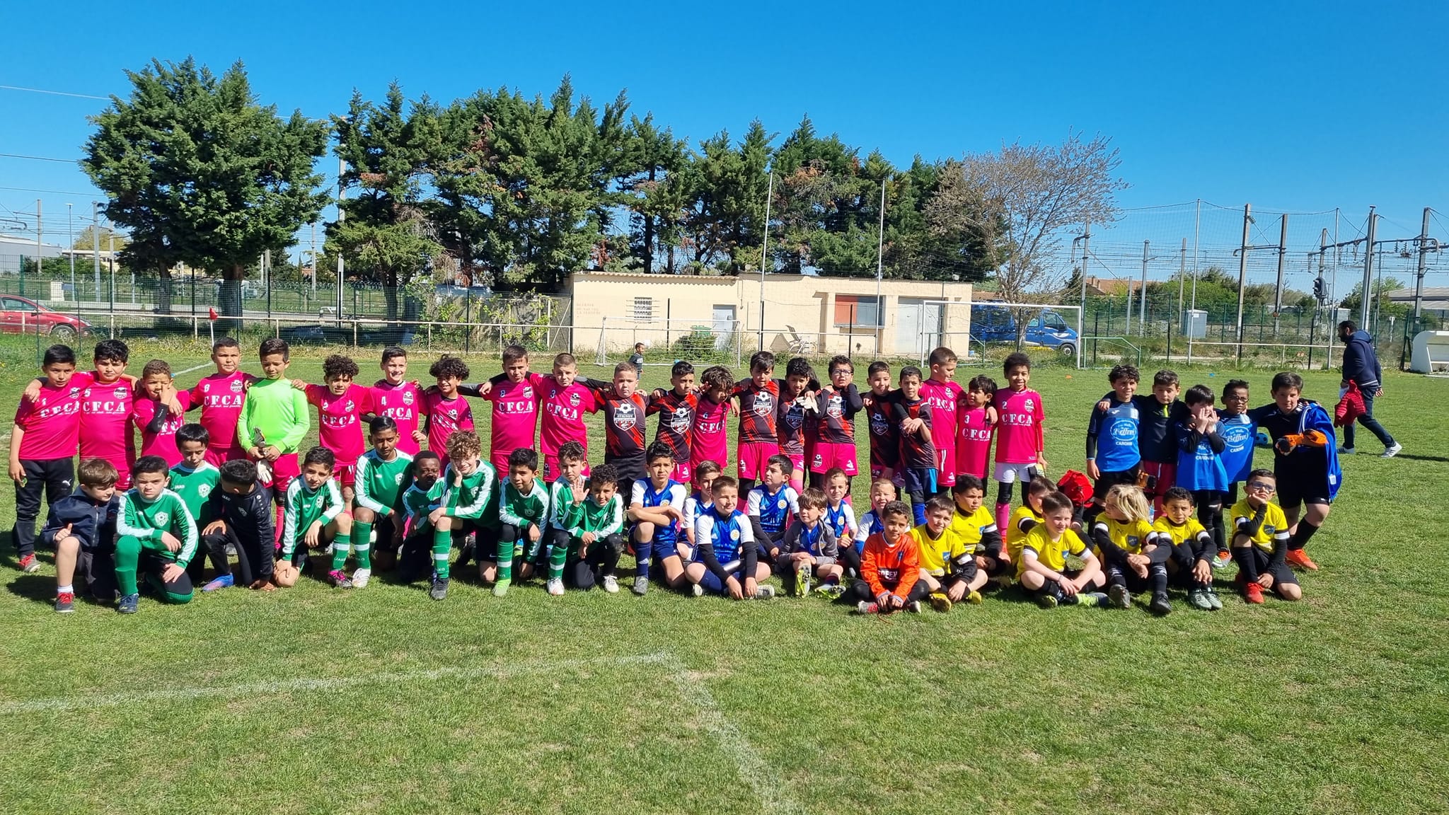 Rencontre de jeunes footballeurs