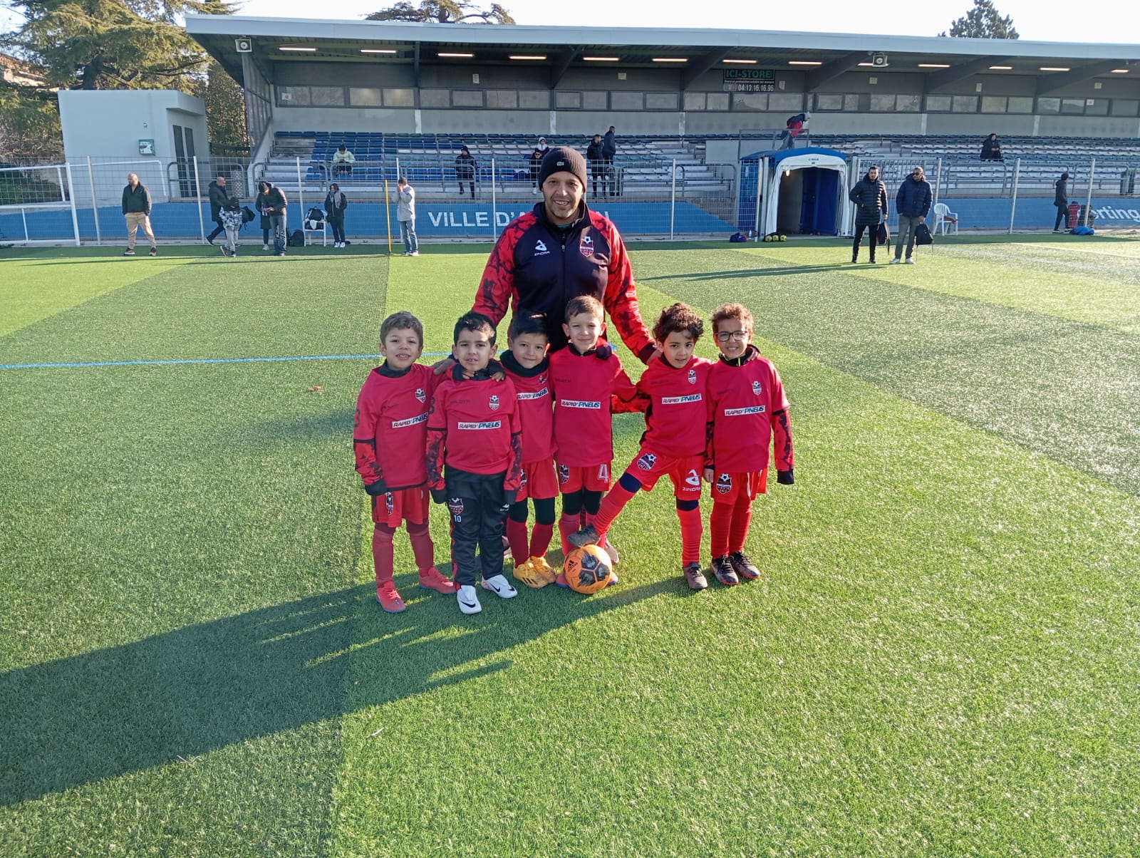 Match du CFCA en janvier 2024