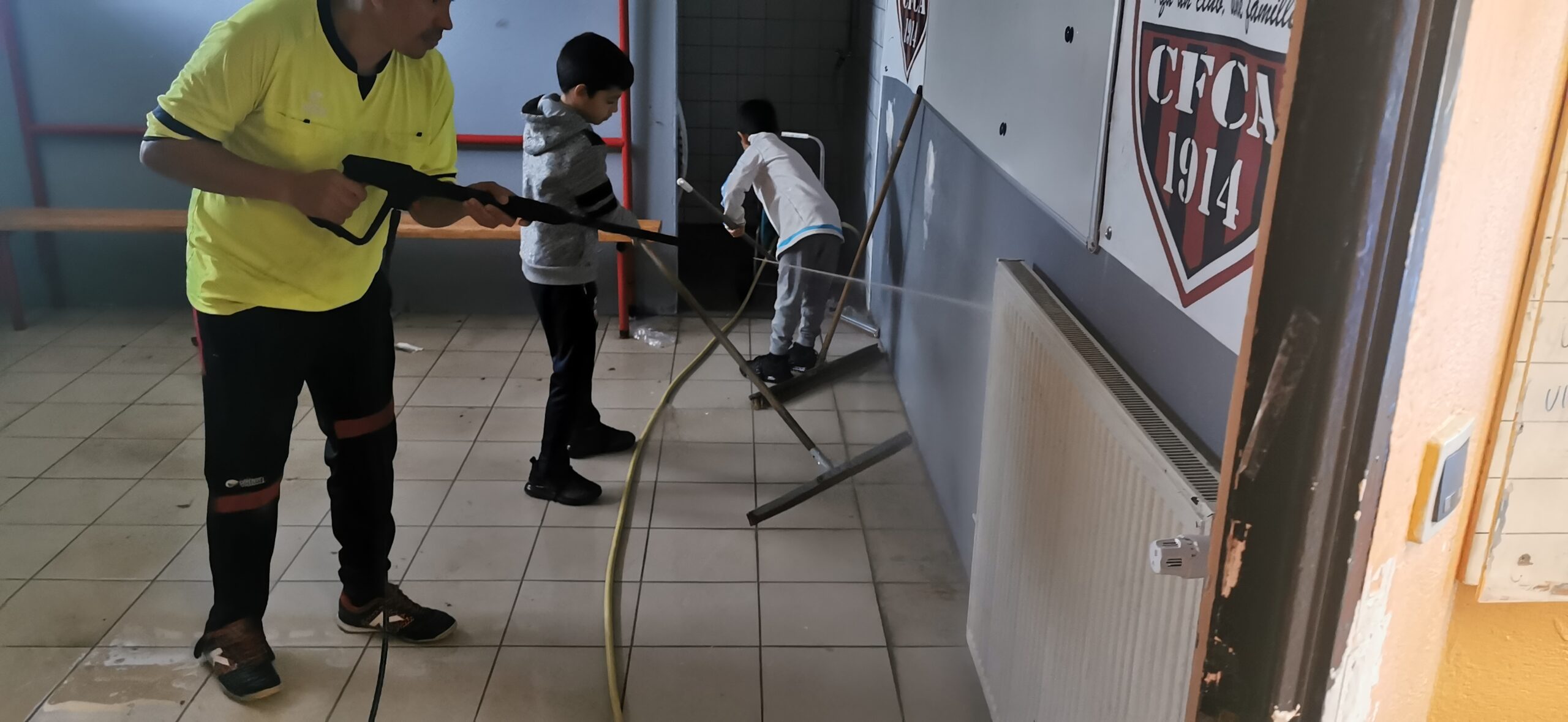 Travaux dans les locaux du CFCA