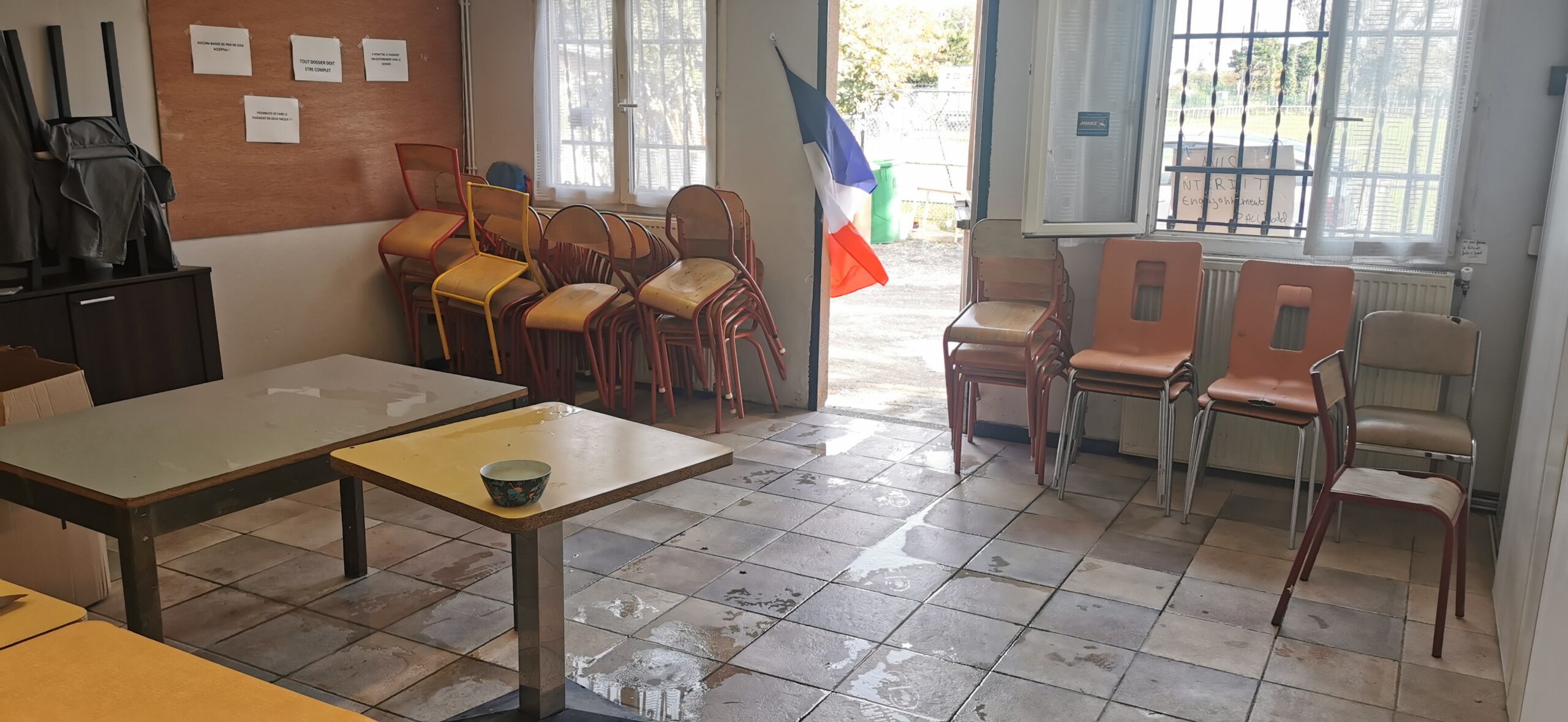 Remise en état des locaux