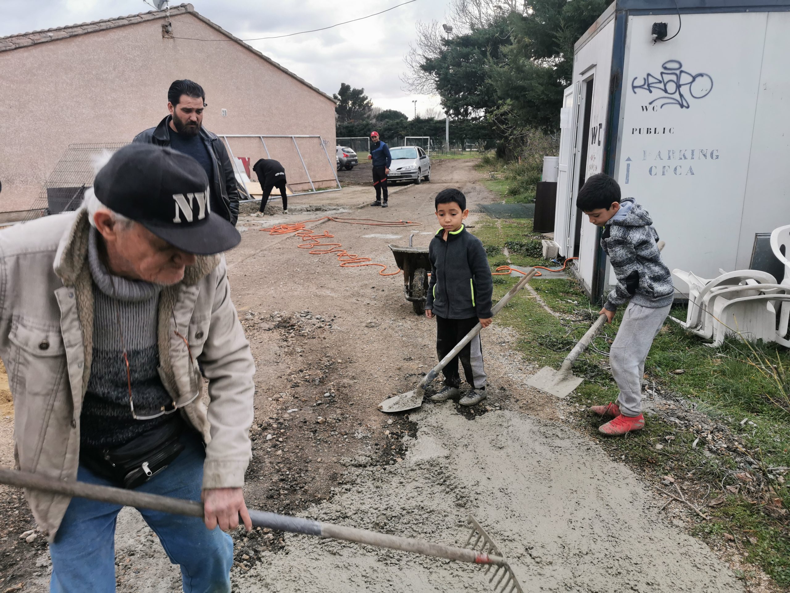 Travaux bénévoles au CFCA