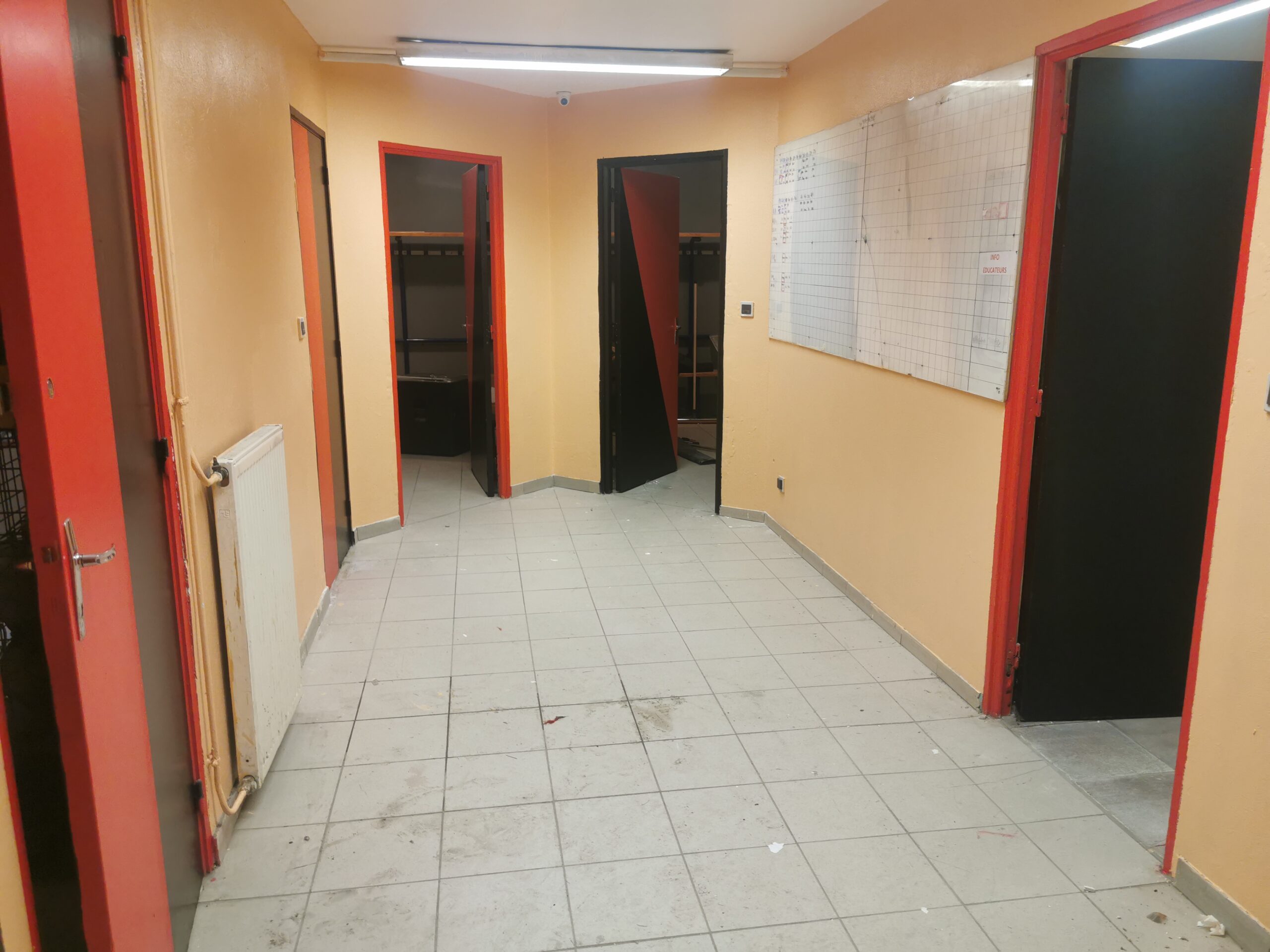 Rangement des locaux du CFCA
