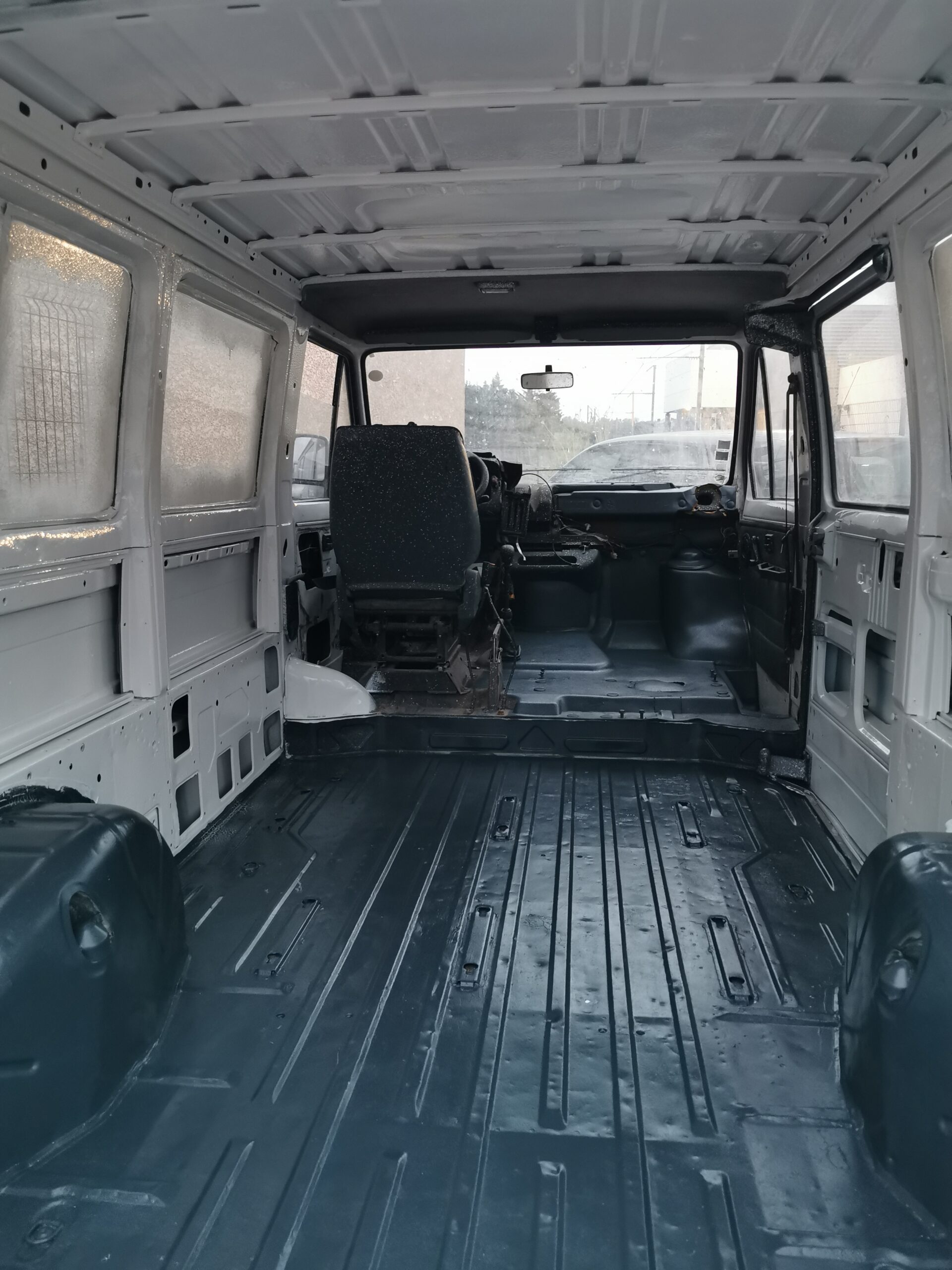 Remise en état du minibus