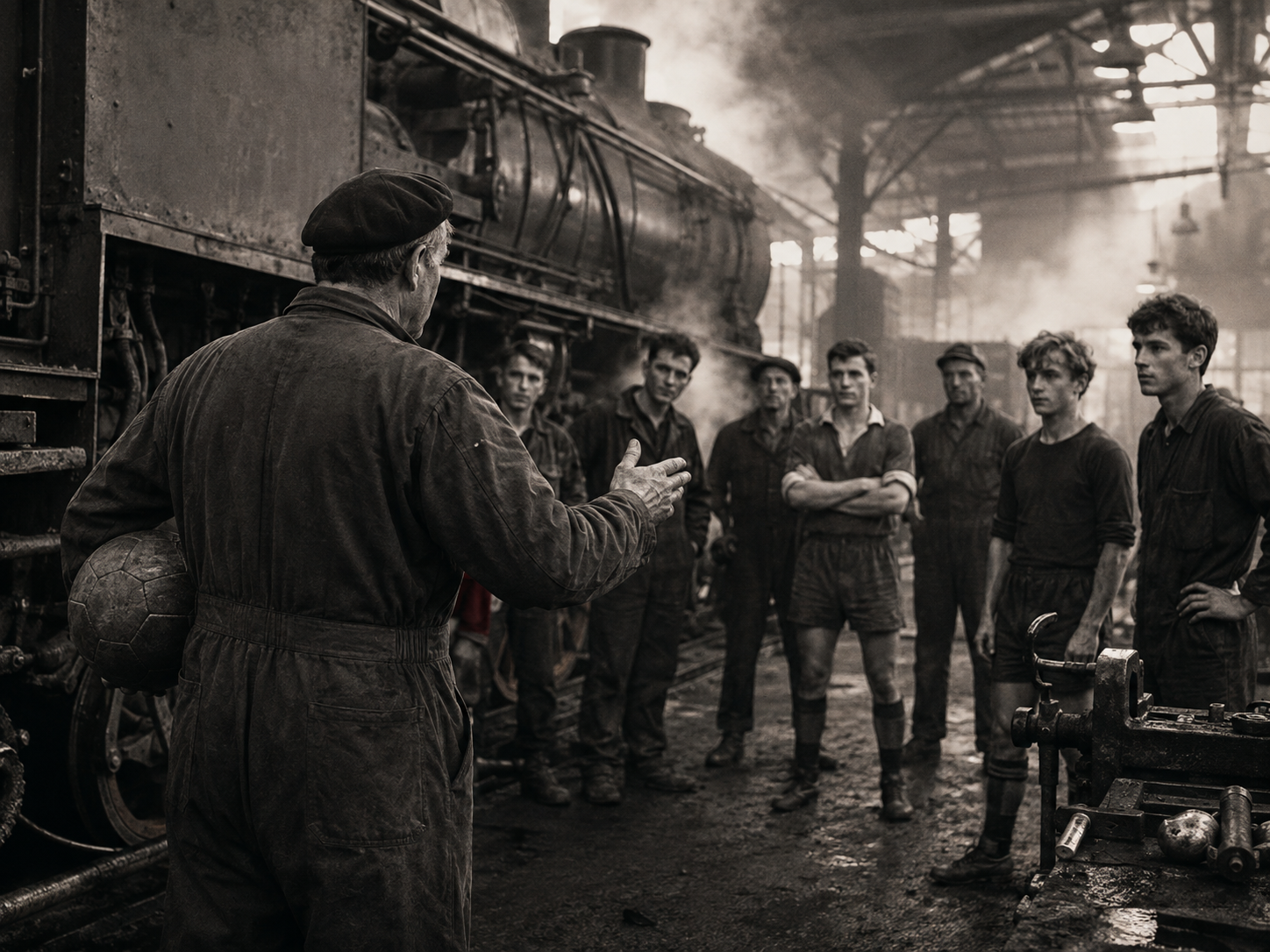 René Boussuge, le dépôt ferroviaire et la renaissance du club en 1965