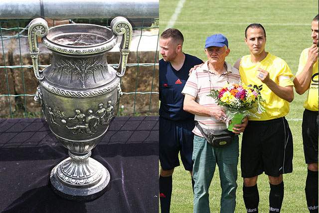Les joueurs du CFCA pendant la Coupe Roumagoux